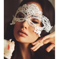 Маска ажурная кремовая