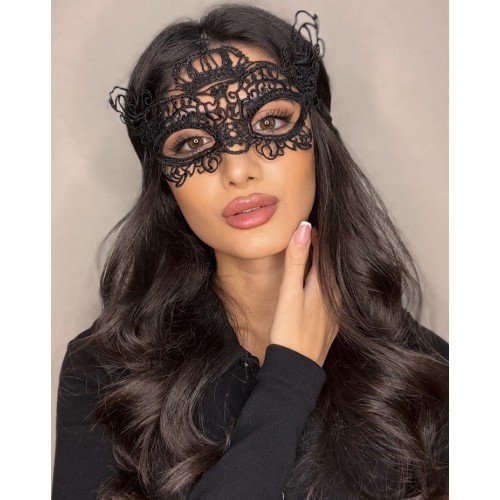 Черная кружевная маска Mask Black 