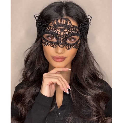 Черная кружевная маска Mask Black 