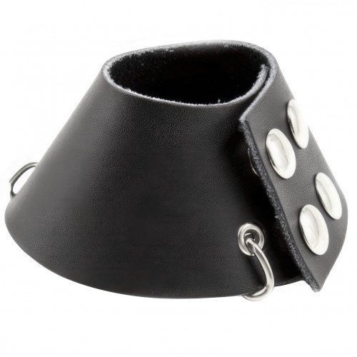 Утяжка для мошонки болстретчер из натуральной кожи