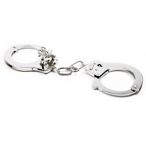 Железные наручники на короткой сцепке (иной угол)