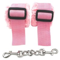 Мягкие наручники розовые