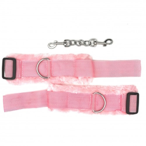 Мягкие наручники розовые