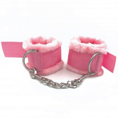 Мягкие наручники розовые