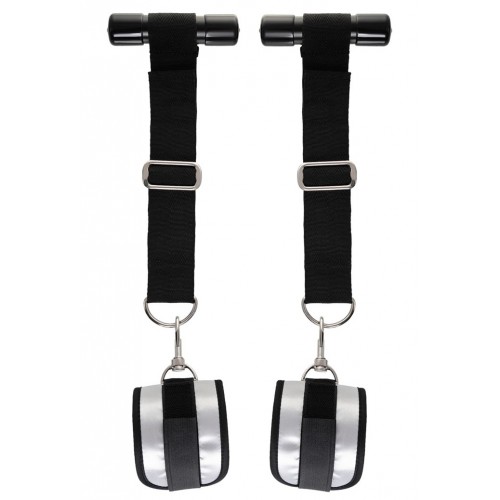 Фиксаторы для рук черно-белые