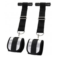 Фиксаторы для рук черно-белые