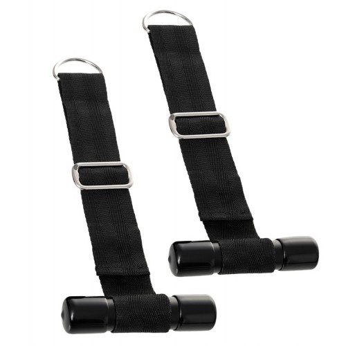 Фиксаторы для рук черно-белые