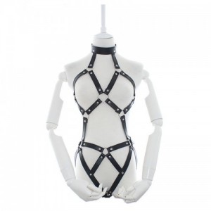 Женская сбруя на тело Женская сбруя на тело (иной угол)