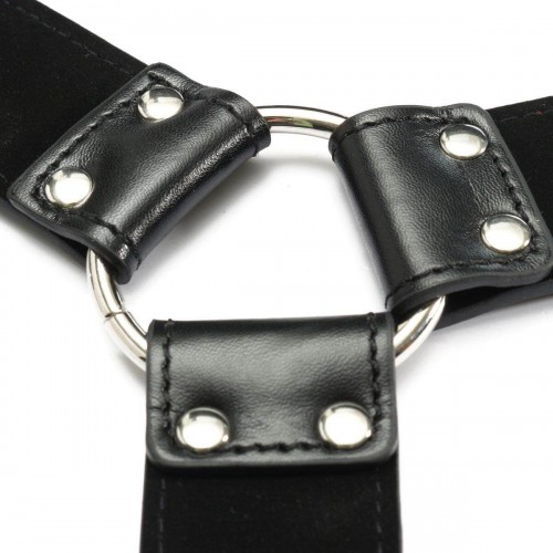 Мужская сбруя черного цвета