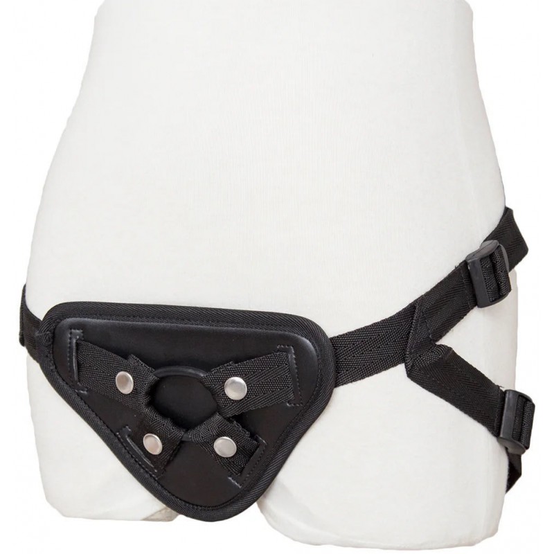 Ремень для страпона чёрный