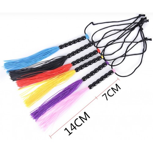 Маленькая резиновая плеть фиолетовая​ 21 см