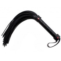 Черная плеть с красными сердечками