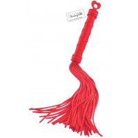 Красная силиконовая плеть Elite Silicone Whip Red 47 см