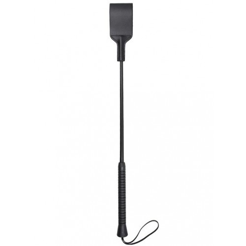 Стек черный декорированный заклёпками 