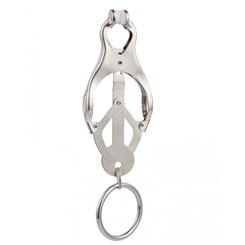 Металлические клипсы на соски с кольцом