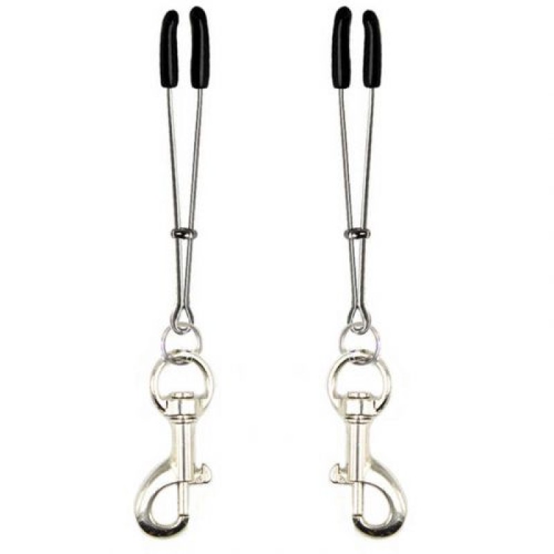 Зажимы на соски с карабинами