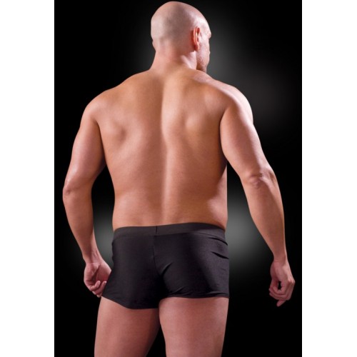 Черные мужские трусы-боксеры со съемным клапаном Fetish Beefy Brief XXL/XXXL