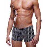 Мужские трусы-боксеры в полоску Envy черно-белые S/M