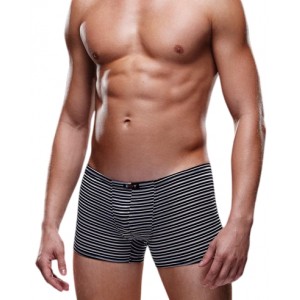 Мужские трусы-боксеры в полоску Envy черно-белые S/M