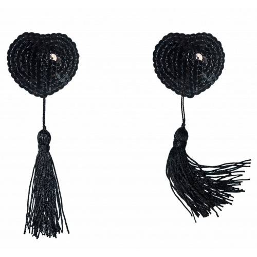 Пэстисы с кисточками Burlesque Gipsy черные