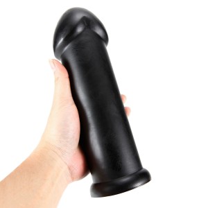 Черный фаллоимитатор с ярко выраженной головкой X-Men Butt Plug 26 см Черный фаллоимитатор с ярко выраженной головкой X-Men Butt Plug 26 см (иной угол)