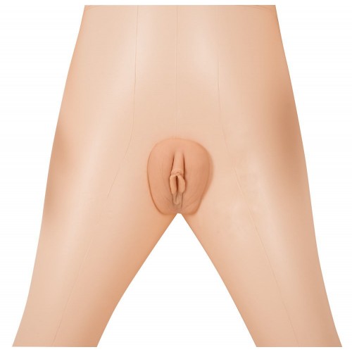 Кукла надувная с анатомическим лицом и конечностями Juicy Jill