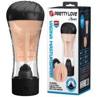 Мульти-скоростной мастурбатор-вагина в колбе Naomi