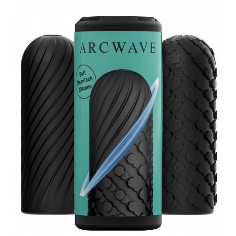 Двусторонний мастурбатор ArcWave Ghost черный