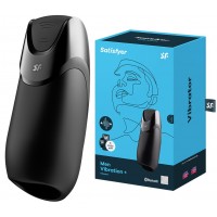 Смарт-мастурбатор с вибрацией Satisfyer Men Vibration+