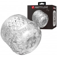 Сквозной мини-мастурбатор Pretty Love Cory с текстурированным каналом