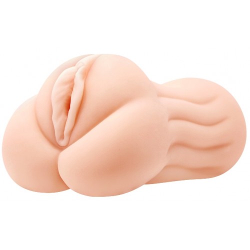 Мастурбатор из киберскина с эффектом смазки CRAZY BULL