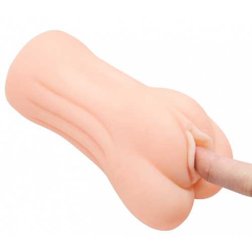 Мастурбатор из киберскина с эффектом смазки CRAZY BULL