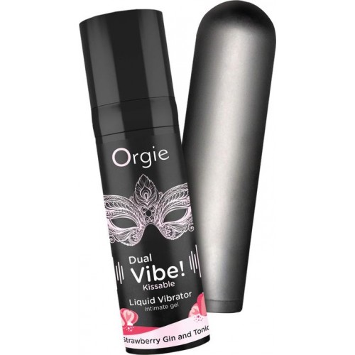 Набор Orgie Vibe Bullet со съедобным интимным гелем с возбуждающим эффектом вибрации и вибропулей