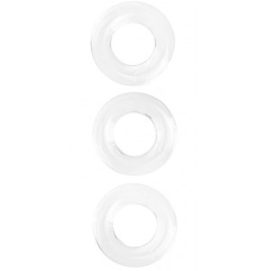 Набор прозрачных эрекционных колец EroMan (иной угол)