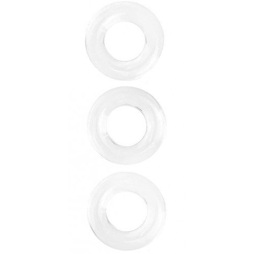 Набор прозрачных эрекционных колец EroMan