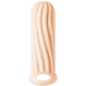 Фаллоудлинитель с кольцом Homme Flesh Wide + 1,5 см 