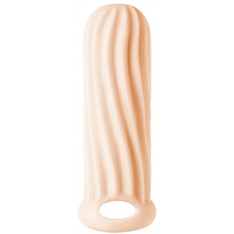 Фаллоудлинитель с кольцом Homme Flesh Wide + 1,5 см 