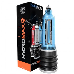 Гидропомпа Bathmate HYDROMAX9, ABS пластик, голубая, 32,5 см (аналог Hydromax X40)