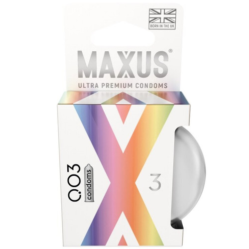 Презервативы Maxus №3 Extreme Thin экстремально тонкие