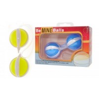 Вагинальные шарики Be Mine Balls желтые