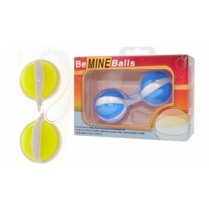 Вагинальные шарики Be Mine Balls желтые
