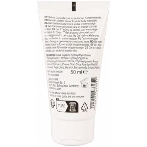 Съедобный массажный гель с ароматом коктейля Sex On The Beach Lick It Erotic Massage Gel 50 мл (иной угол)