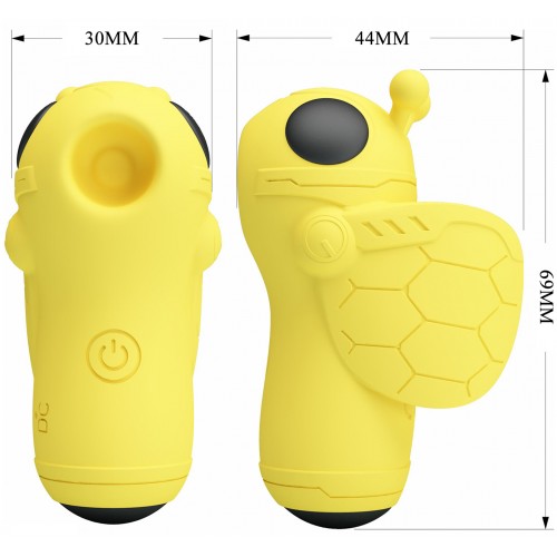 Насадка на палец Pretty Love Magic Bee с вакуумно-волновой стимуляцией