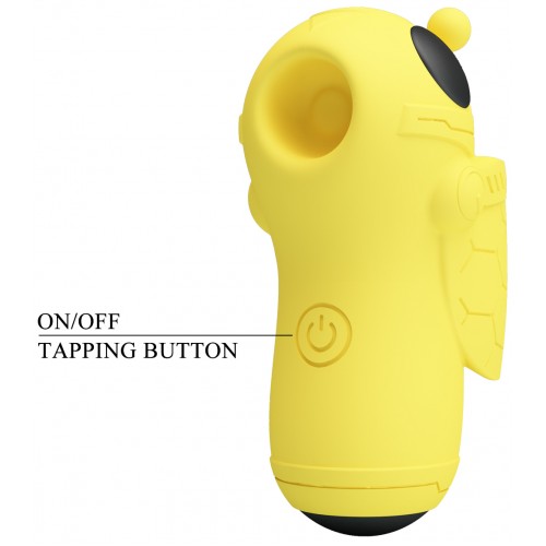 Насадка на палец Pretty Love Magic Bee с вакуумно-волновой стимуляцией