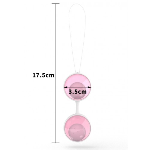 Шарики для тренировок Luna Beads розовые