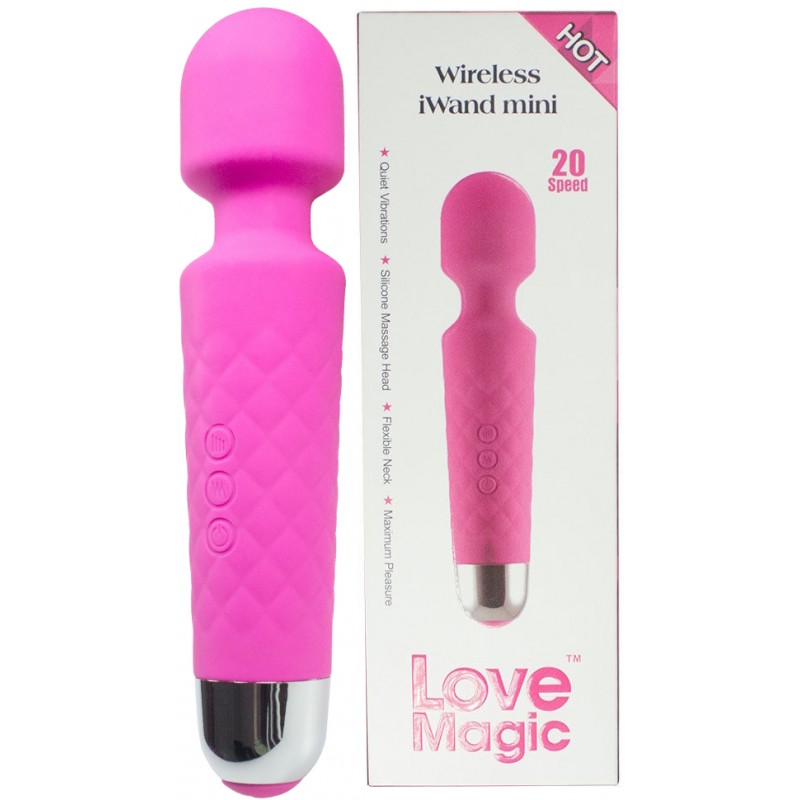 Вибромассажер Love Magic iWand mini Pink