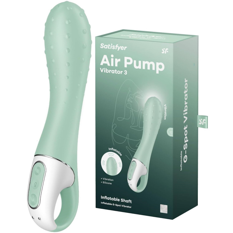 Расширяющийся вибратор Satisfyer Air Pump Vibrator 3