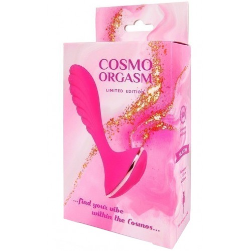Перезаряжаемый вибромассажер для зоны G Cosmo Orgasm 12 см