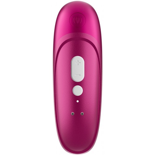 Бесконтактный вакуумно-волновой стимулятор клитора Womanizer Pro розовый