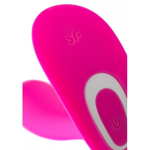 Анально-вагинальный смарт-стимулятор для ношения Satisfyer Top Secret Plus розовый